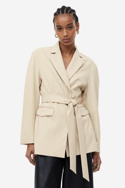 Tie-belt Jacket | H&M (US + CA)