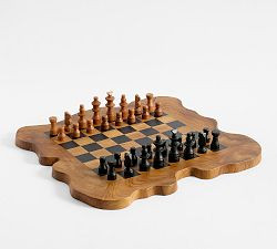 Live Edge Chess Set | Pottery Barn (US)