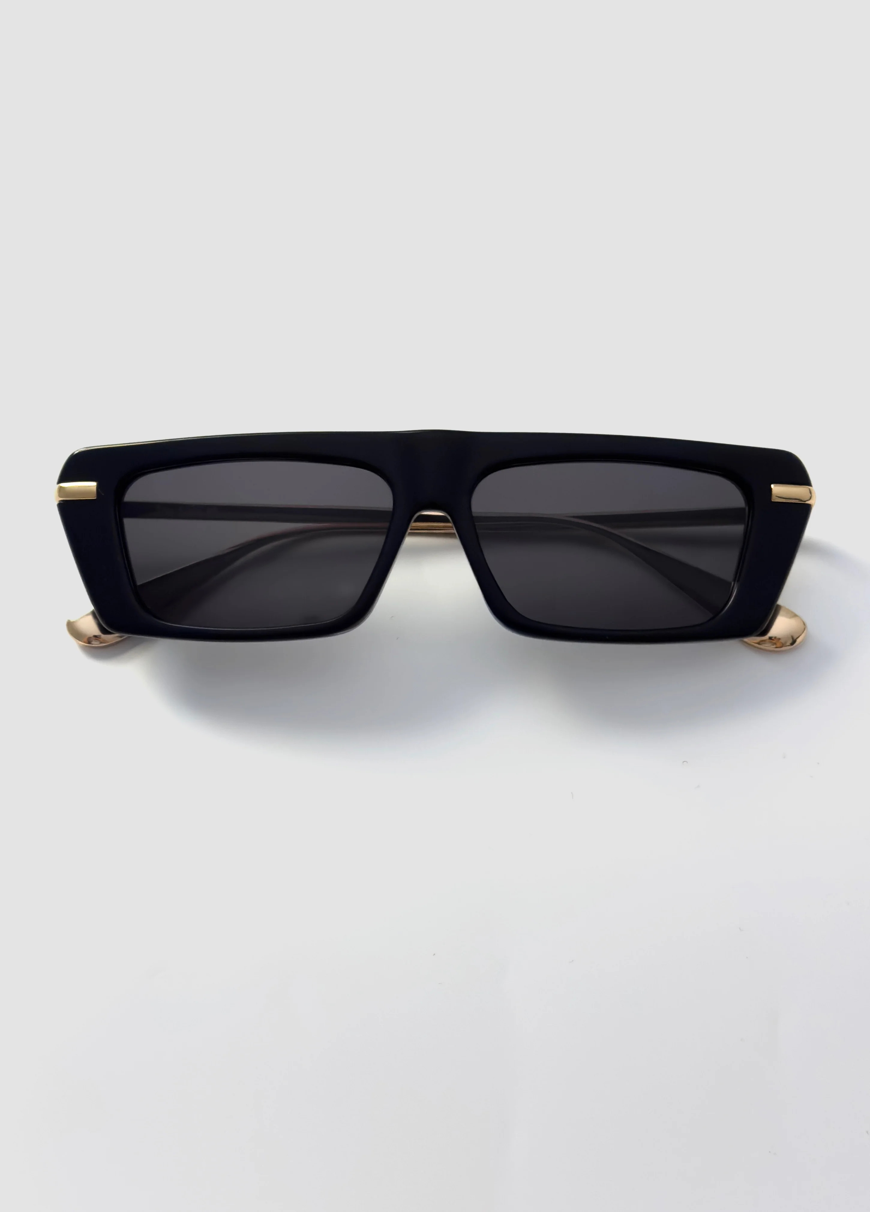 The Edge Sunglasses - Black | Past Midnight 