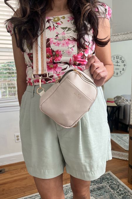 I adore my new @kedziebags sling bag! It’s my go-to bag of the season. This is the Solstice Convertible, sling bag in the color Cream with the interchangeable bag straps. The color is in 24 Carat Tan strap… gorgeous! This bag fits exactly what I need whenever I’m on the go. Get the details here!
 BrandiKimberlyStyle

#liveinthesunshine 
#Kedzie #ad

#LTKstyletip #LTKSeasonal #LTKitbag