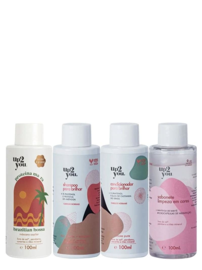 Kit Travel Size Up2you Brazilian Bossa com Necessaire | Beleza Na Web (BR)