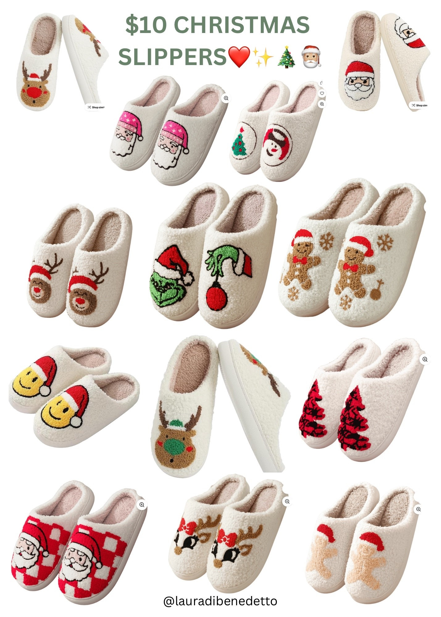 50% off Christmas slippers right now!!! 

#LTKSeasonal #LTKGiftGuide #LTKHoliday