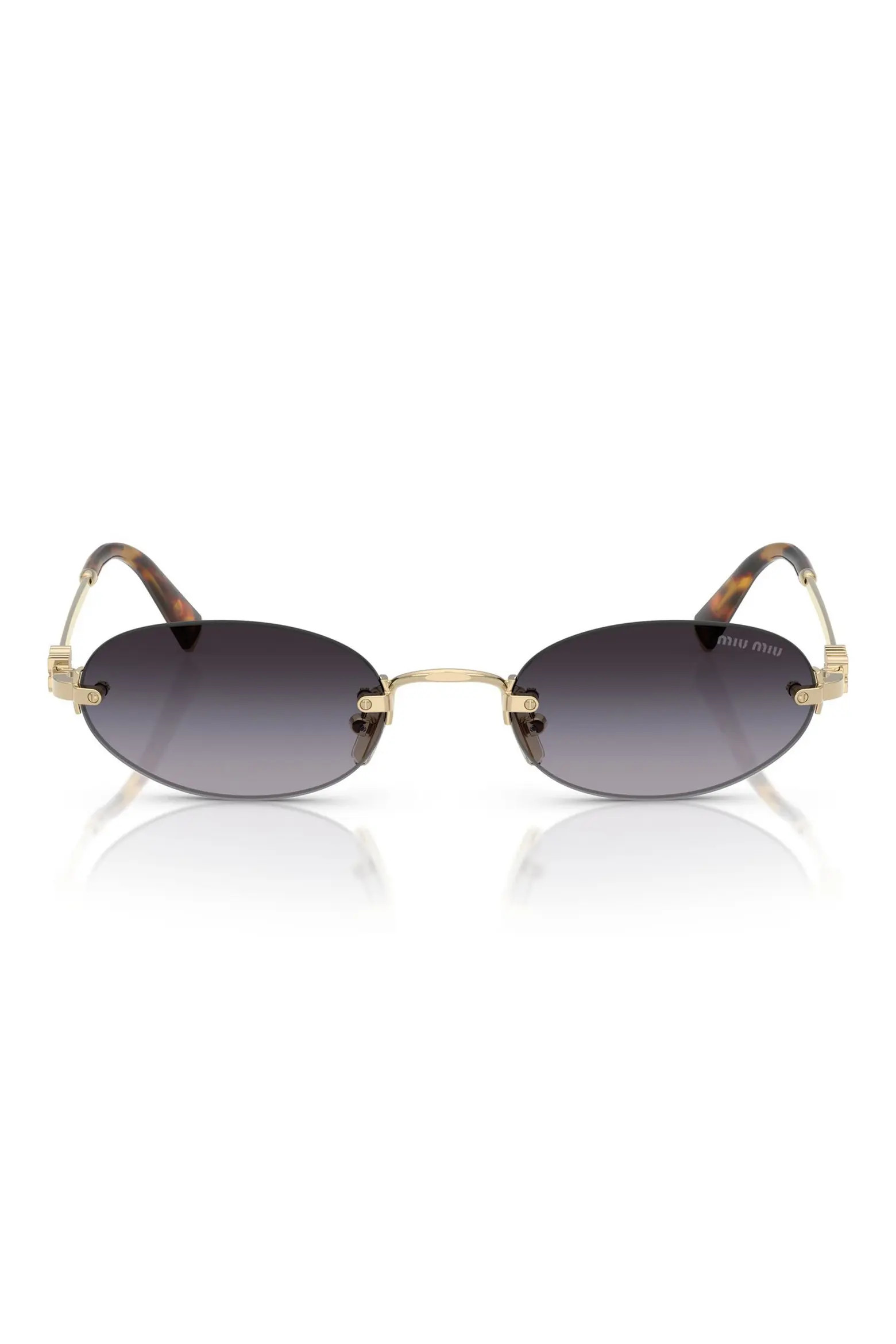 51mm Oval Rimless Sunglasses (Women) | Nordstrom | Nordstrom