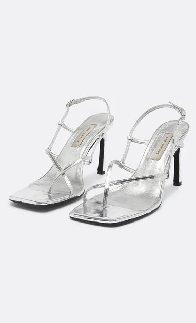 KATE HEEL - CHROME | Bec & Bridge (Global)