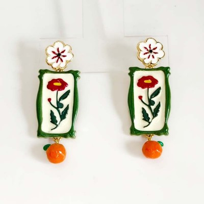 62mm Zara Boho Statement Stud Earrings Chic Women Party Vacation Jewelry Gift | eBay | eBay US
