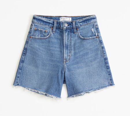 My denim shorts! Abercrombie dad short 💙

#LTKFindsUnder100