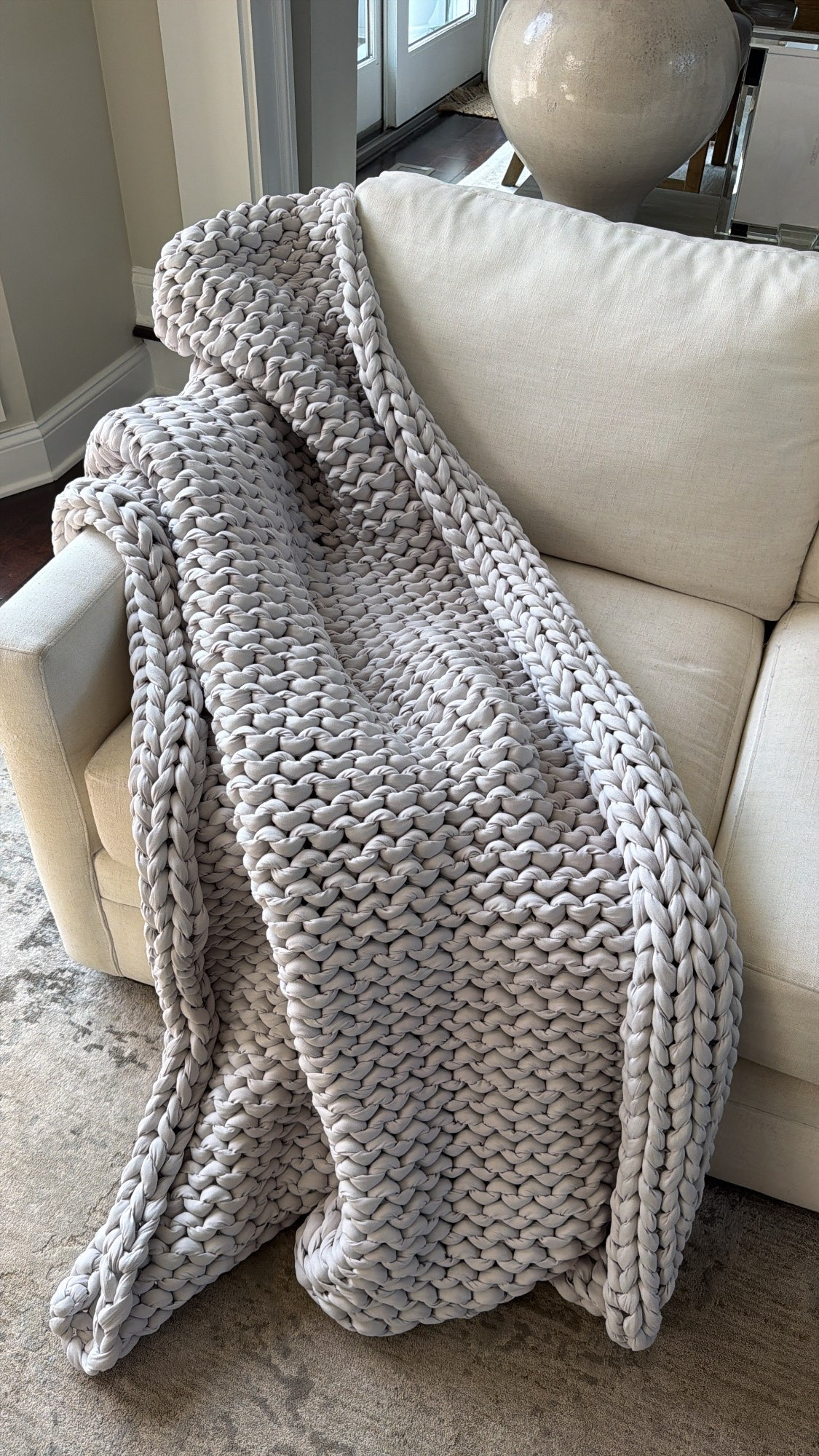 Weighted blanket, 100% organic cotton, bedding, bedroom, gift idea, cozy, neutrals.

#LTKHome