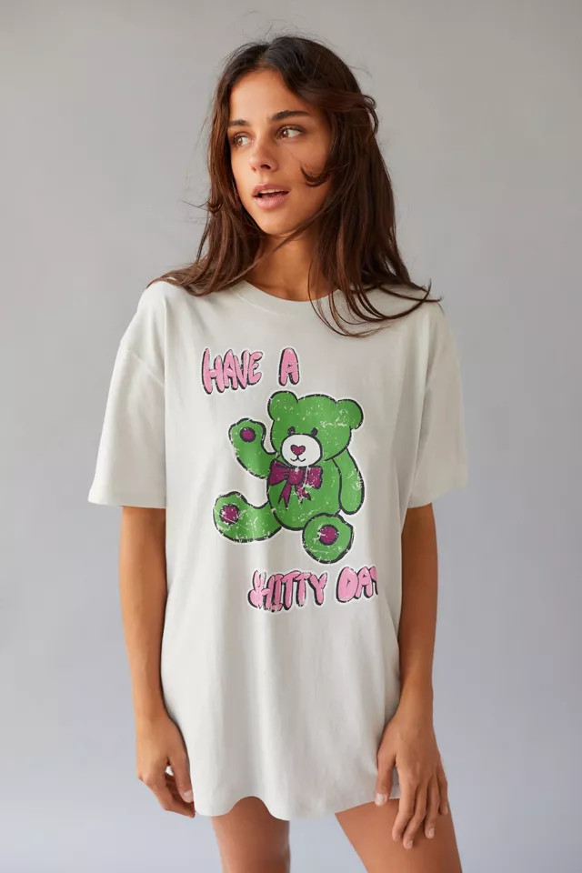 UO Bad Day Graphic Big Tee | Urban Outfitters (US and RoW)