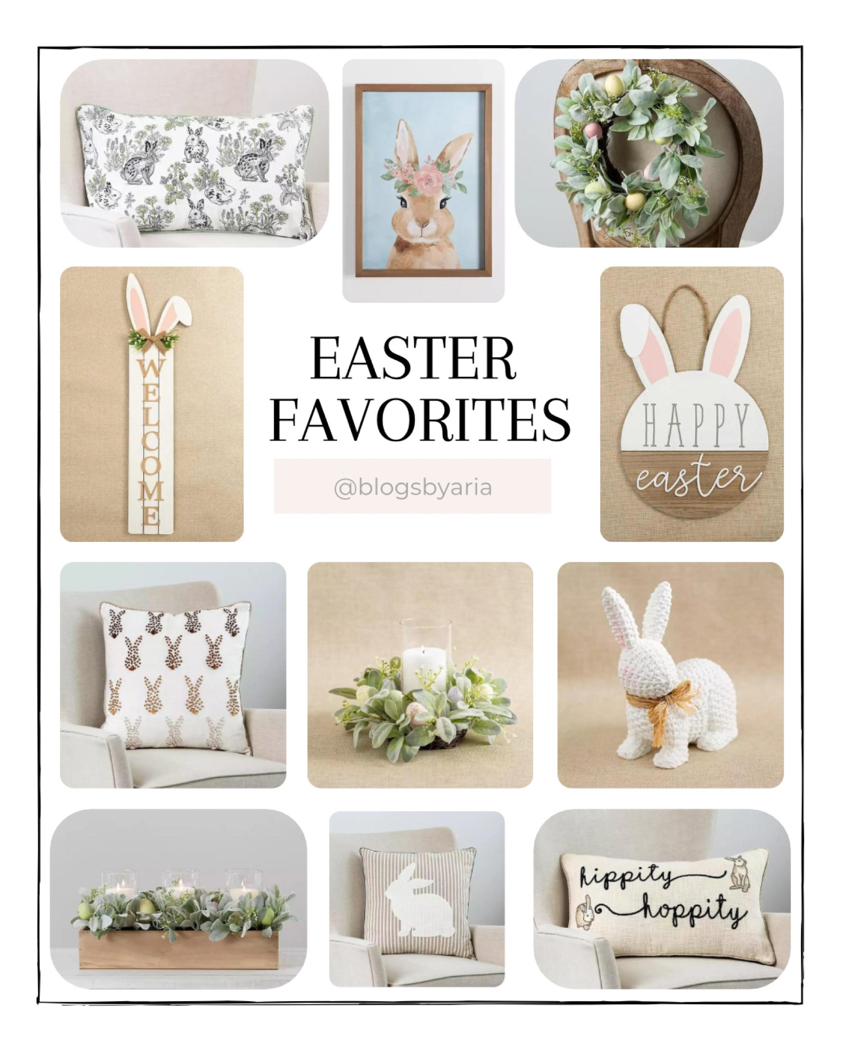 Favorite Easter home decor. Easter decor. Easter home decor. Neutral Easter decor. Modern Easter decor. Spring decor. Spring Easter decor. Easter pillows. Neutral Easter pillows. Farmhouse Easter decor. 

#LTKhome #LTKFind #LTKSeasonal