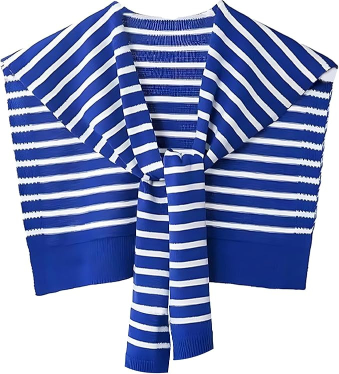 Sweater Shawl Wraps for Women Sweater Knitted Knotted Shawls Travel Casual Scarf Cape Shoulder To... | Amazon (US)