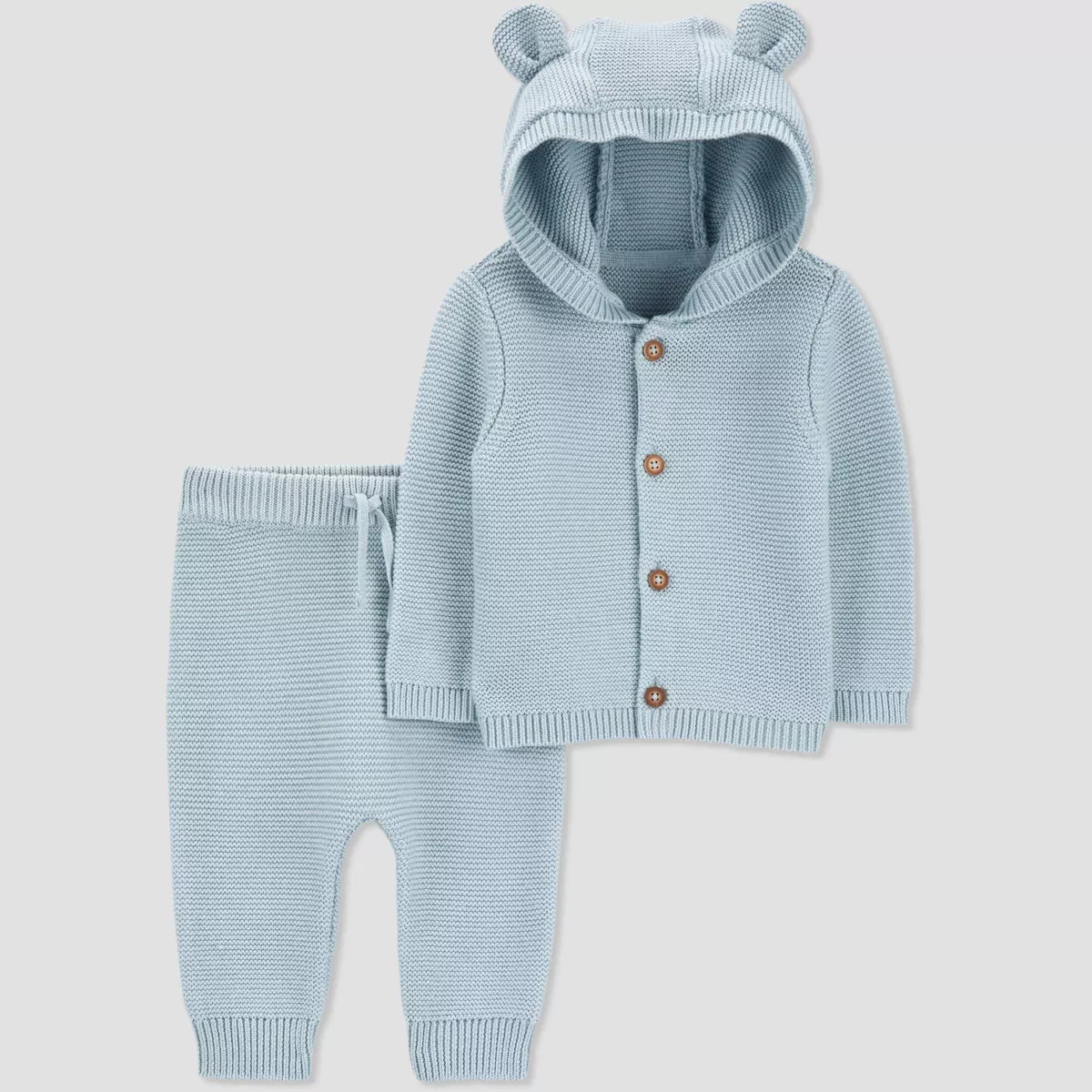 Carter's Just One You®️ Baby Boys' Solid Sweater Set - Blue 3M | Target