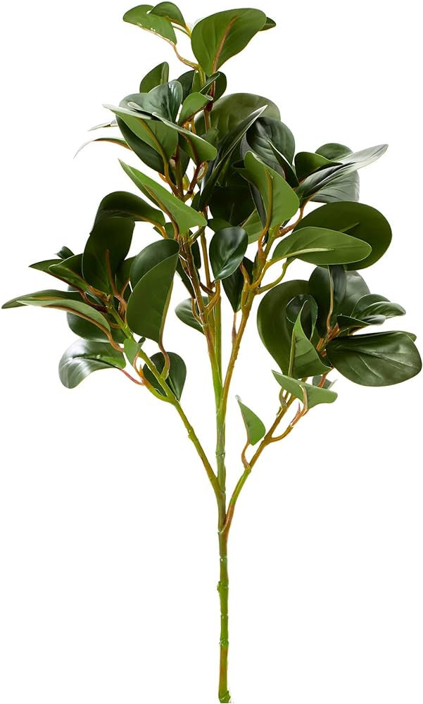 ELITE FLORAL 26" Artificial Magnolia Leaf Stem Faux Plants with 6 Brunches and 72 Leaves for Home... | Amazon (US)