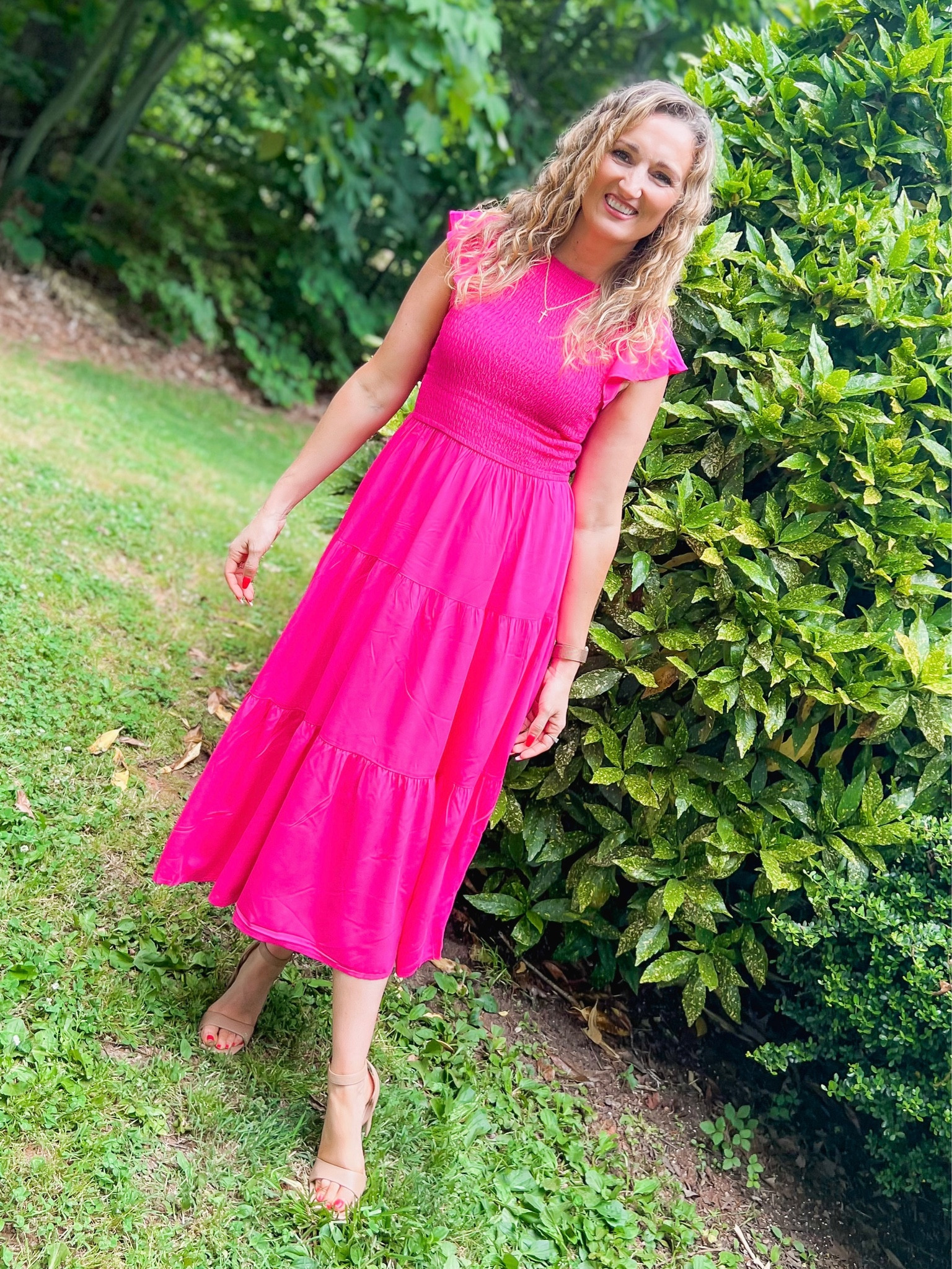 Pink Church Dresses for Women