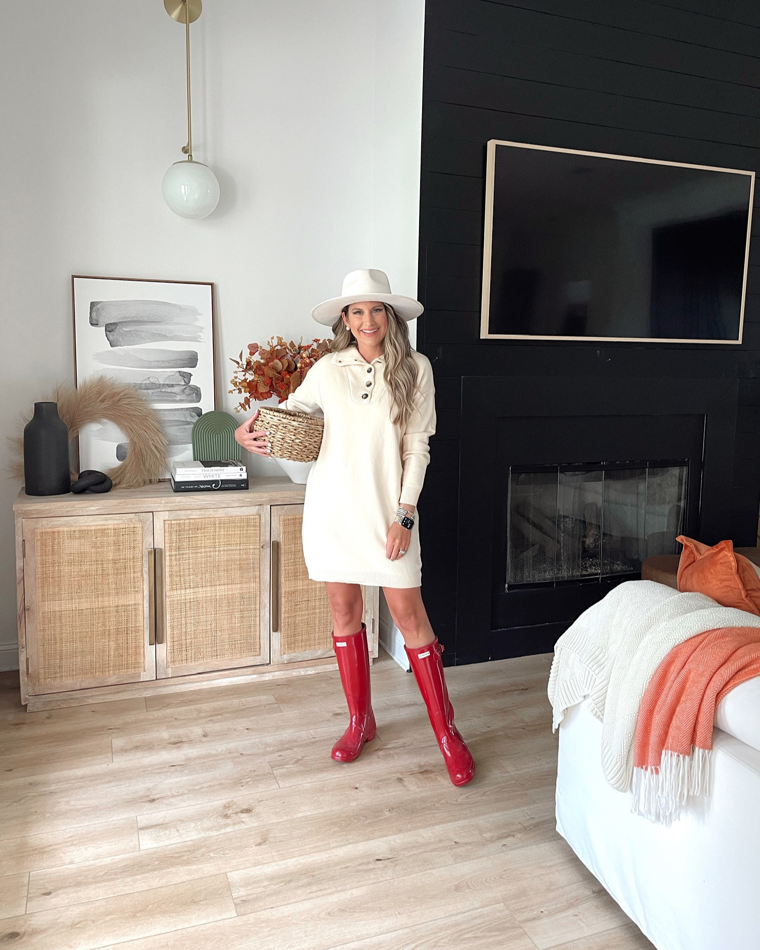 In a medium sweater dress for fall from Amazon- fits TTS.

#LTKunder50 #LTKSeasonal #LTKstyletip