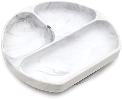 Bumkins Silicone Grip Dish, Suction Plate, Divided Plate, Baby Toddler Plate, BPA Free, Microwave... | Amazon (US)
