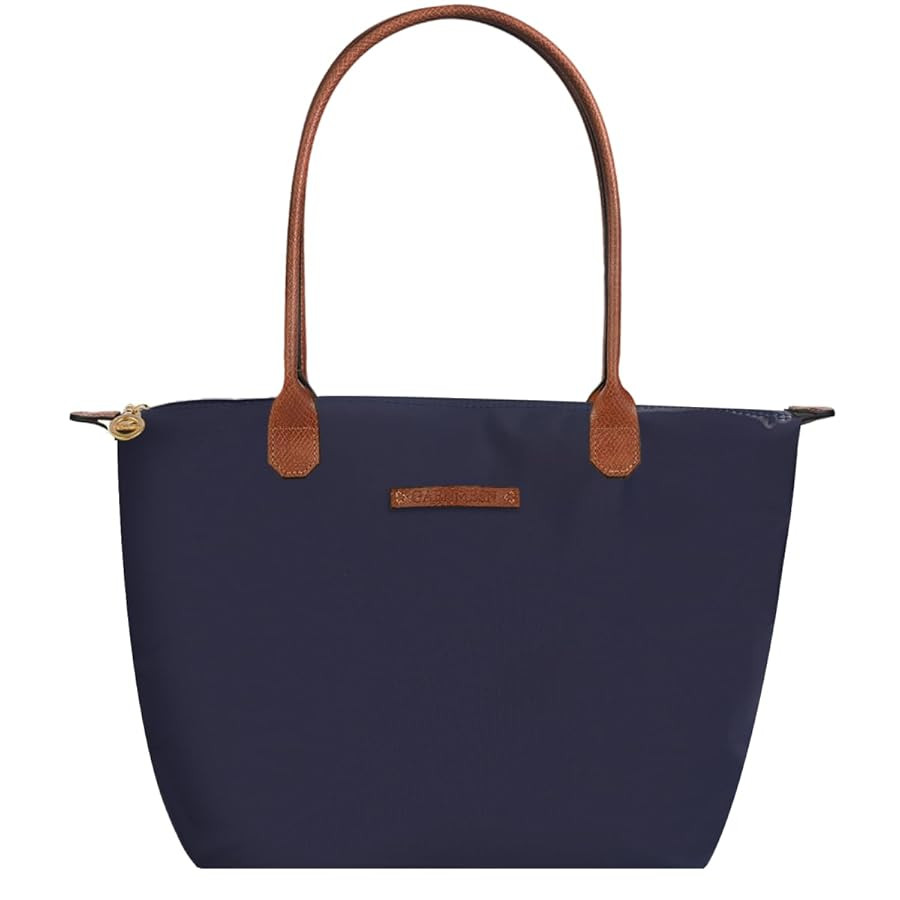 Waterproof Nylon Tote bag for Women Lightweight Designer Handbag with Zipper Stylish and Durable ... | Amazon (US)