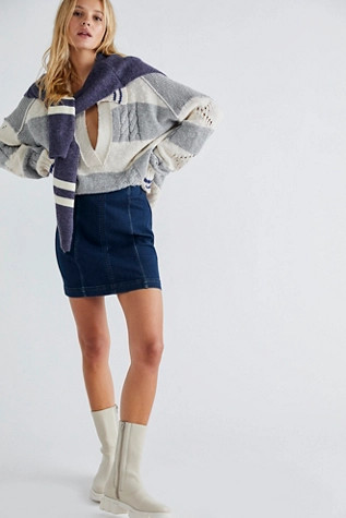 Modern Femme Denim Skirt | Free People (Global - UK&FR Excluded)