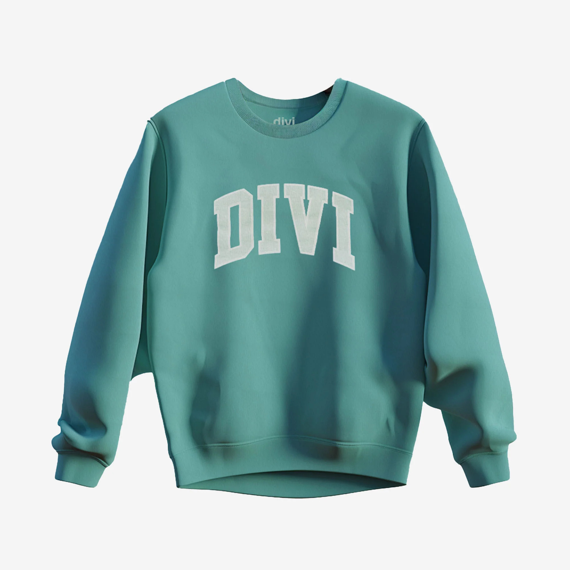 Divi Crewneck | DIVI Comfort Colors® Crewneck In Seafoam Green | Divi Official