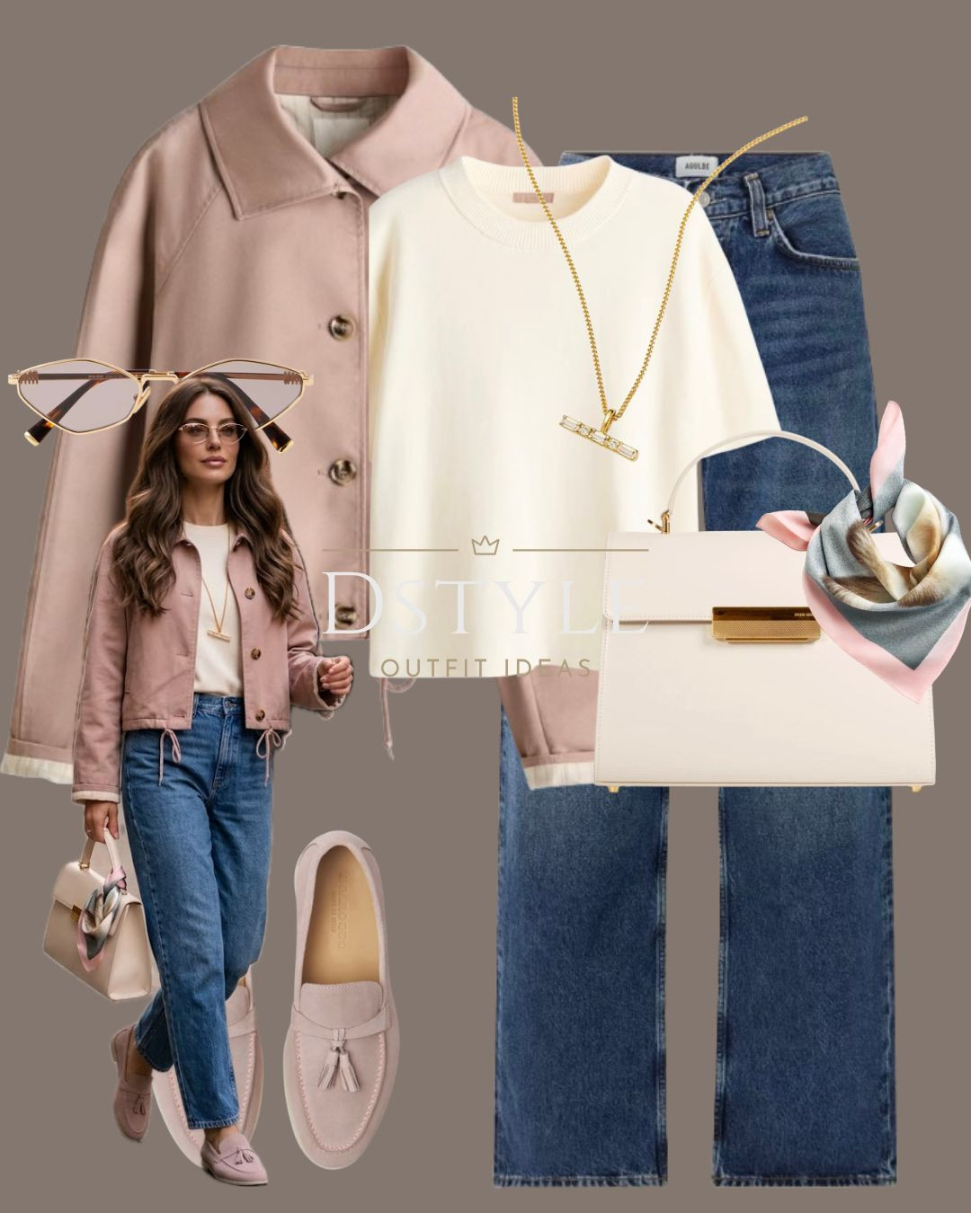 This dusty pink and cream combination is the ultimate "clean girl" aesthetic for the transition into spring. It’s soft, sophisticated, and incredibly easy to style.
#PinkAesthetic #SpringOutfits #DenimStyle #LoaferSeason #QuietLuxury #CapsuleWardrobe #EverydayChic #StreetStyleInspo #DustyPink 

 

#LTKootd #LTKSeasonal #LTKWorkwear