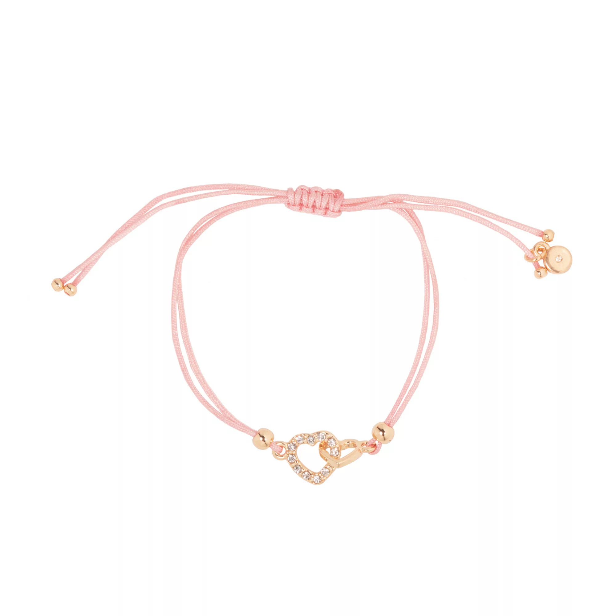 LC Lauren Conrad Heart Corded Pull-Tie Bracelet | Kohl's