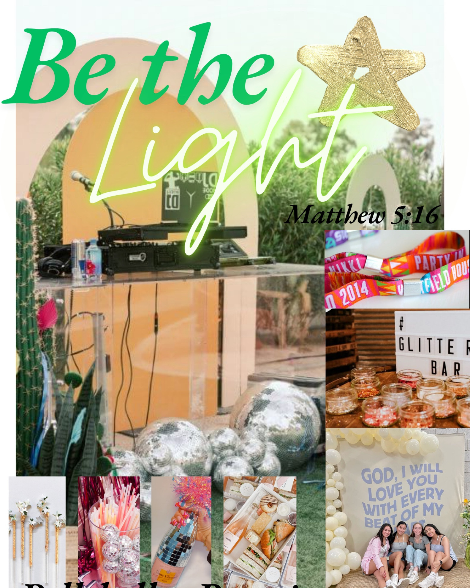 In 2025 we’re doing Believer themed bachelorette parties. 🫶🏼🪩✨