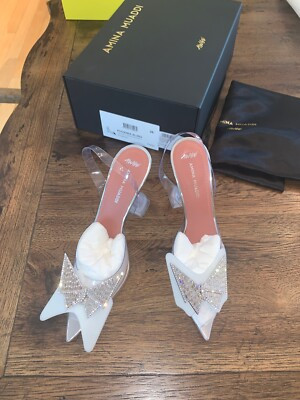 Amina Muaddi x AWGE Phoenix Embellished PVC Pump || Size 36 | eBay | eBay US