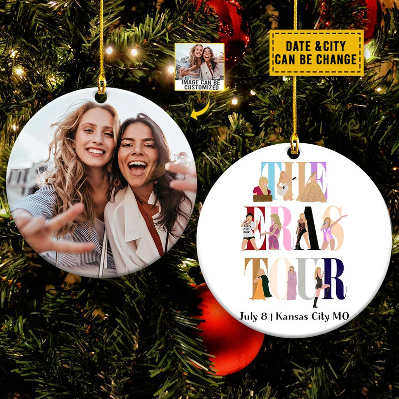 Personalized the Eras Tour Ornament Custom Swiftie Fan Gifts - Etsy | Etsy (US)