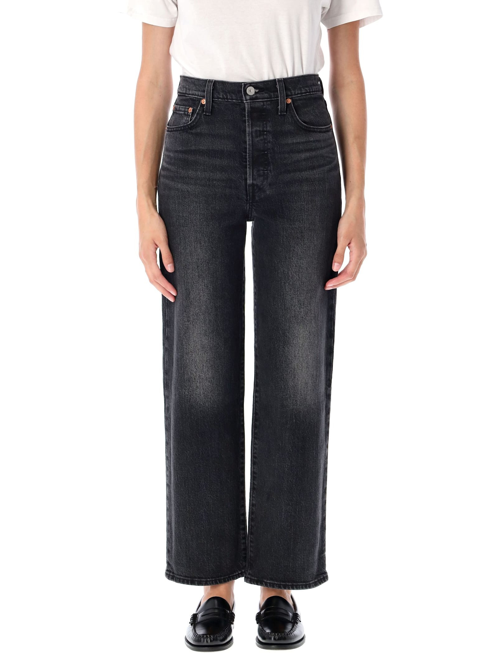 Levi's Ribcage Straight Ankle Jeans | Italist.com US