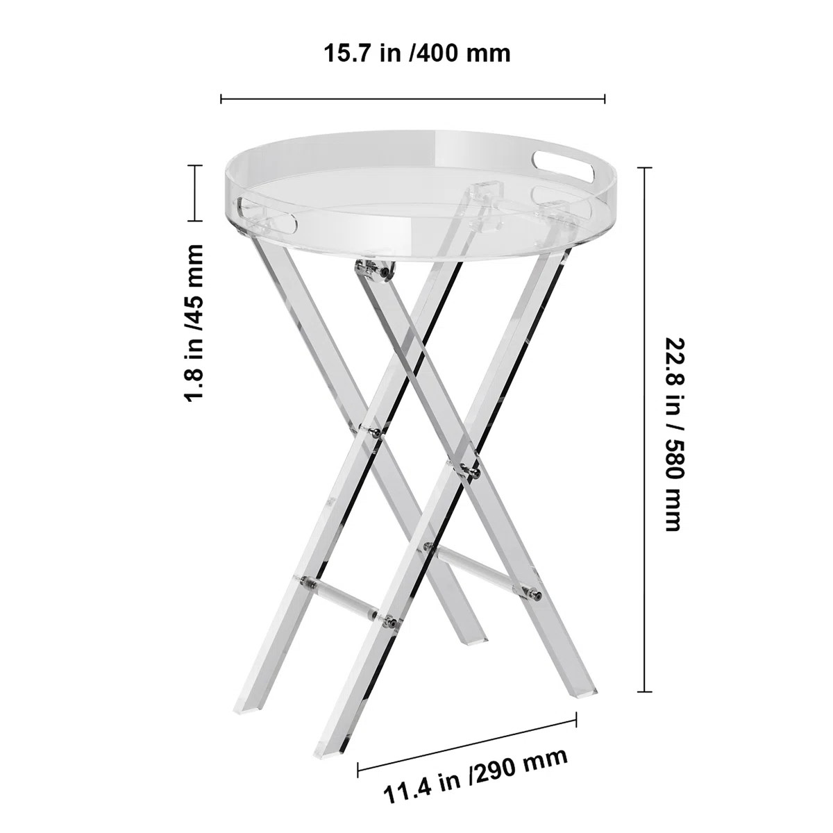 Isander Tray Top End Table | Wayfair North America