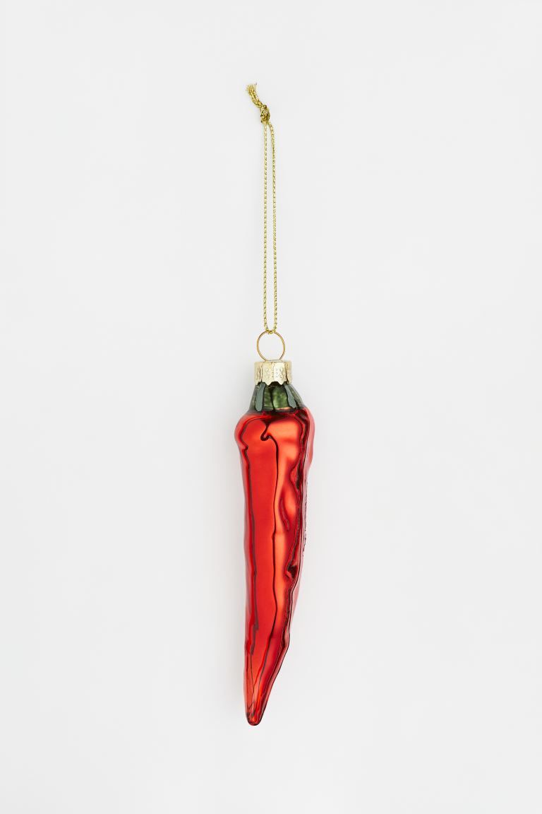 Christmas Ornament - Red/chili pepper - Home All | H&M US | H&M (US + CA)