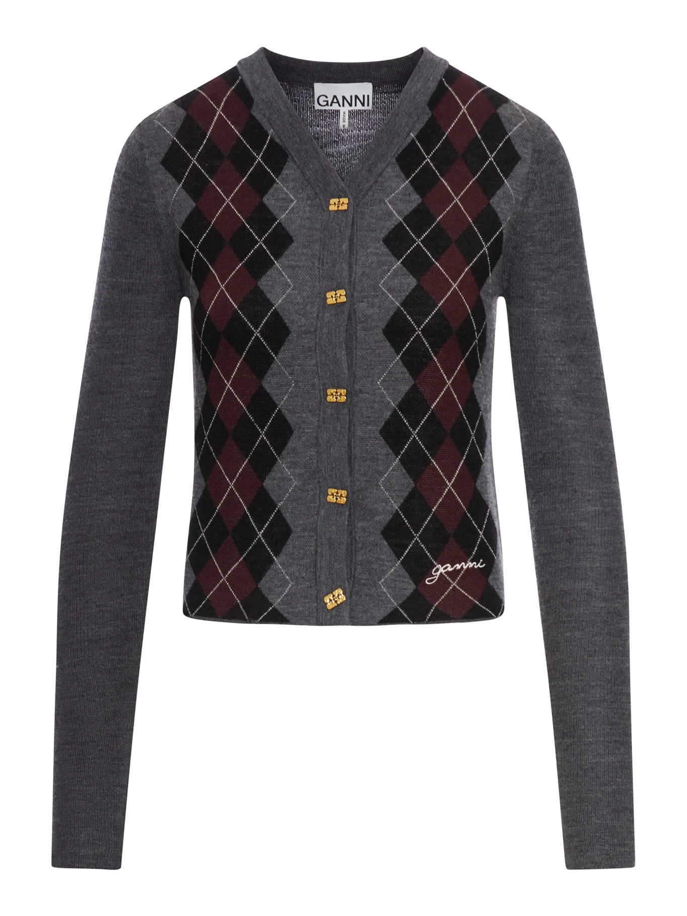 WOOL CARDIGAN - Ganni - Woman | Suitnegozi INT