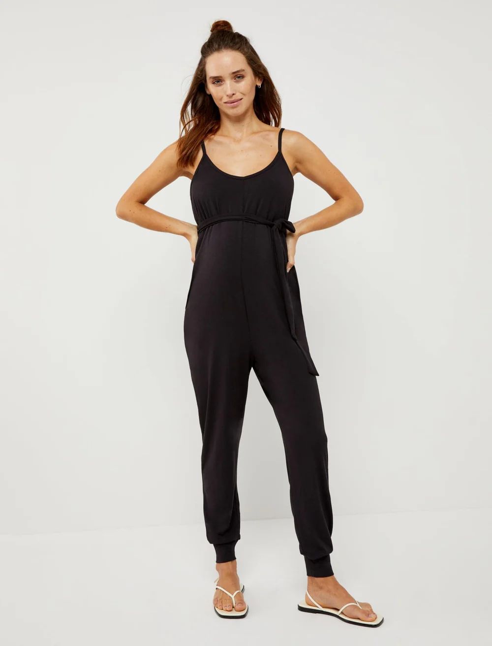 Luxe Maternity Jumpsuit | A Pea In The Pod