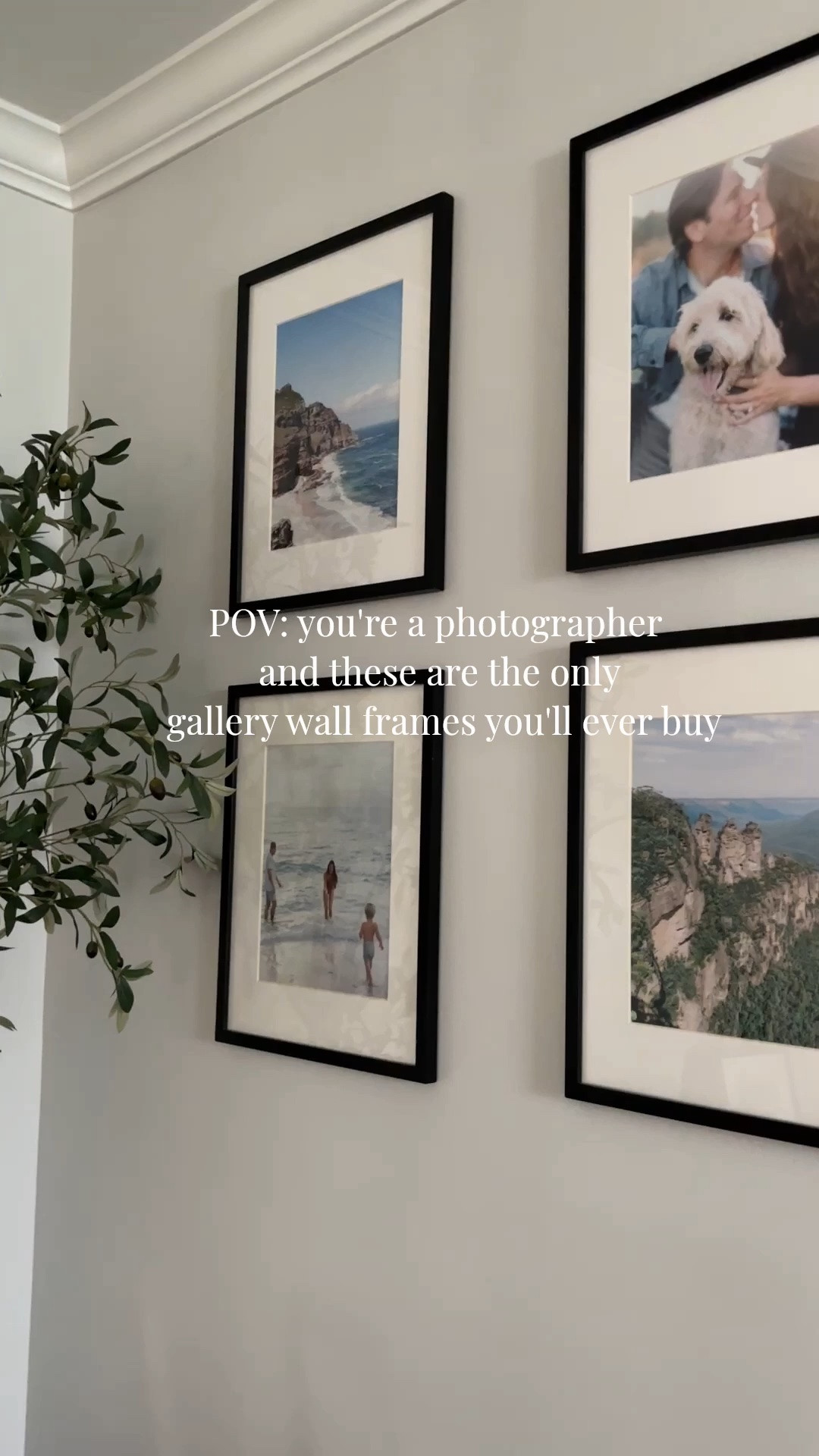 Thin black frame. White mat. Nothing competing with the photo.

That's the whole secret to a gallery wall that looks designed. When the frame is quiet, the faces do the talking.

Tip: do store pickup or Drive Up and check the corners before you leave the lot.

Comment FRAMES and I'll send you the link.

Gallery wall / target / target frames / photo wall / photo gallery / black photo frames / black frames 

 #LTKHome