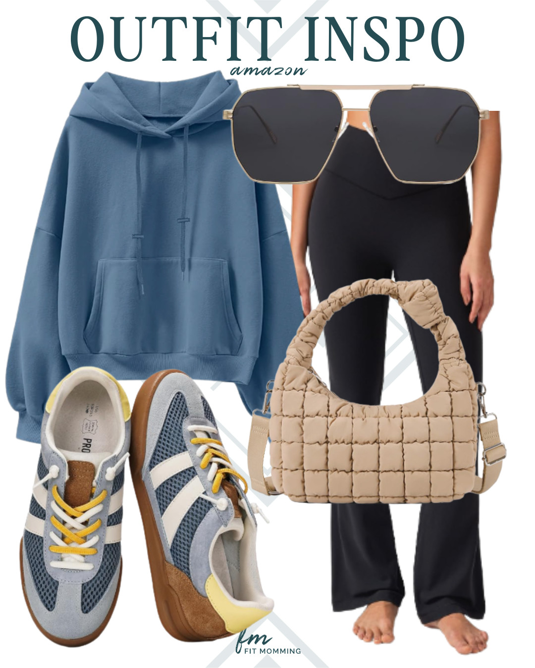 Running errands or grabbing coffee, athleisure always wins 🖤 

 #LTKootd #LTKActive #LTKFindsUnder50