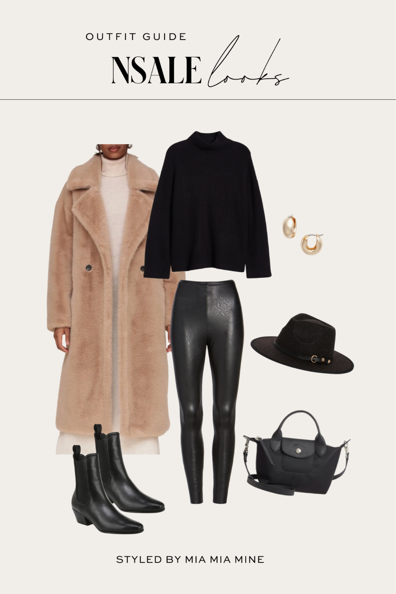 Nordstrom anniversary sale outfit / NSALE style picks
Avec les filles faux fur coat
Nordstrom black sweater
Commando faux leather leggings
Black Chelsea boots  

#LTKxNSale #LTKStyleTip #LTKSeasonal