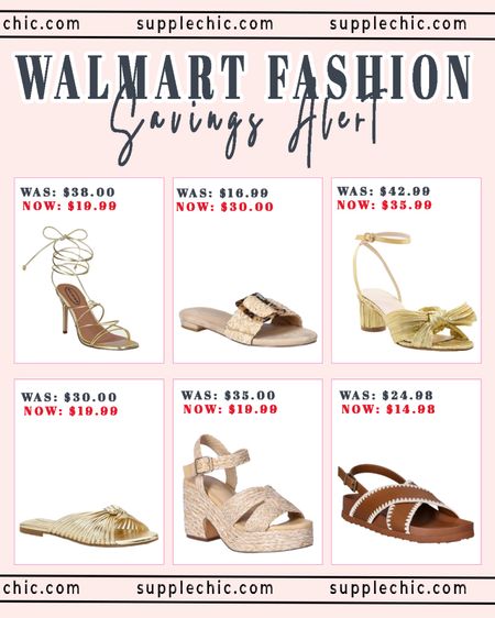 Walmart Shoes Savings Alert
#LTKsummersales
#LTKxWalmart

#LTKshoecrush #LTKfindsunder100 #LTKsalealert