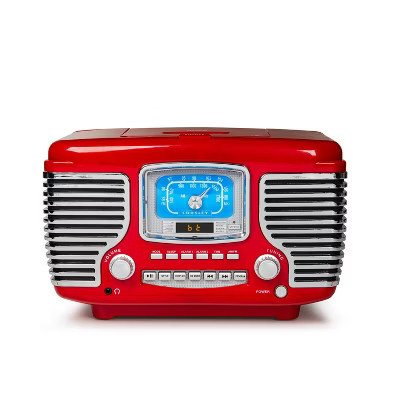 Crosley Corsair Radio Cd Player - Red | Target