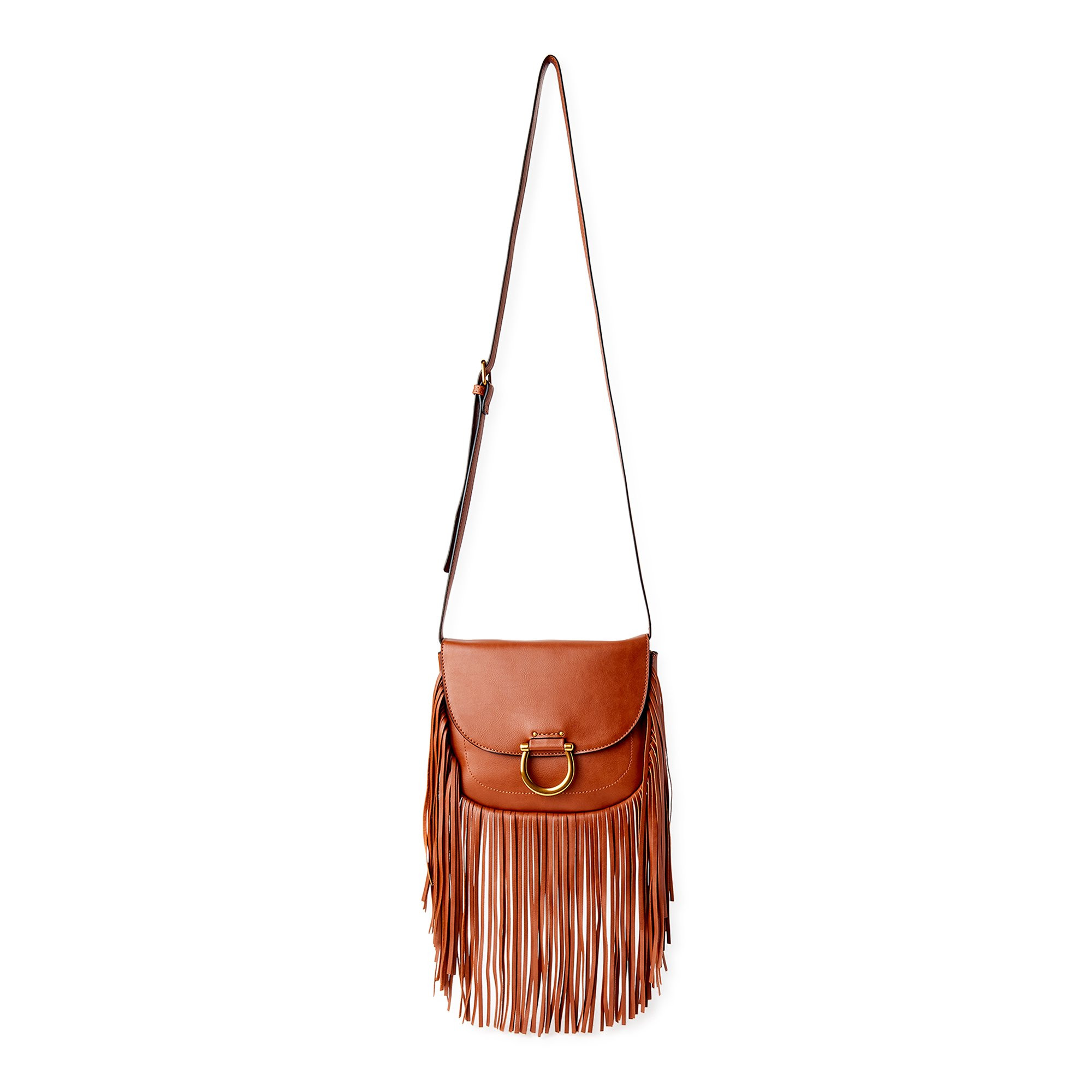 Scoop - Scoop Tassel Saddle Handbag - Walmart.com | Walmart (US)