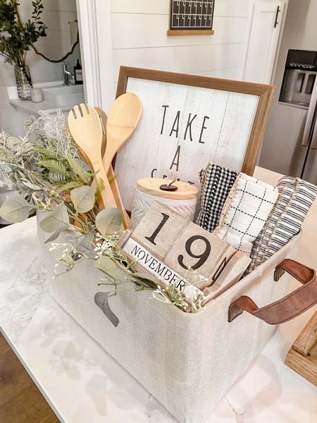 This is one of my favorite gifts to give! Save this if you need gift inspo for a wedding shower, house warming, bridal shower, etc! 
This was a wedding shower gift so I set the daily calendar to the wedding date for a personalize touch! If you are a last minute shopper (like me) these are all available on Amazon Prime!! #LTKGiftGuide 

#LTKSale #LTKSeasonal