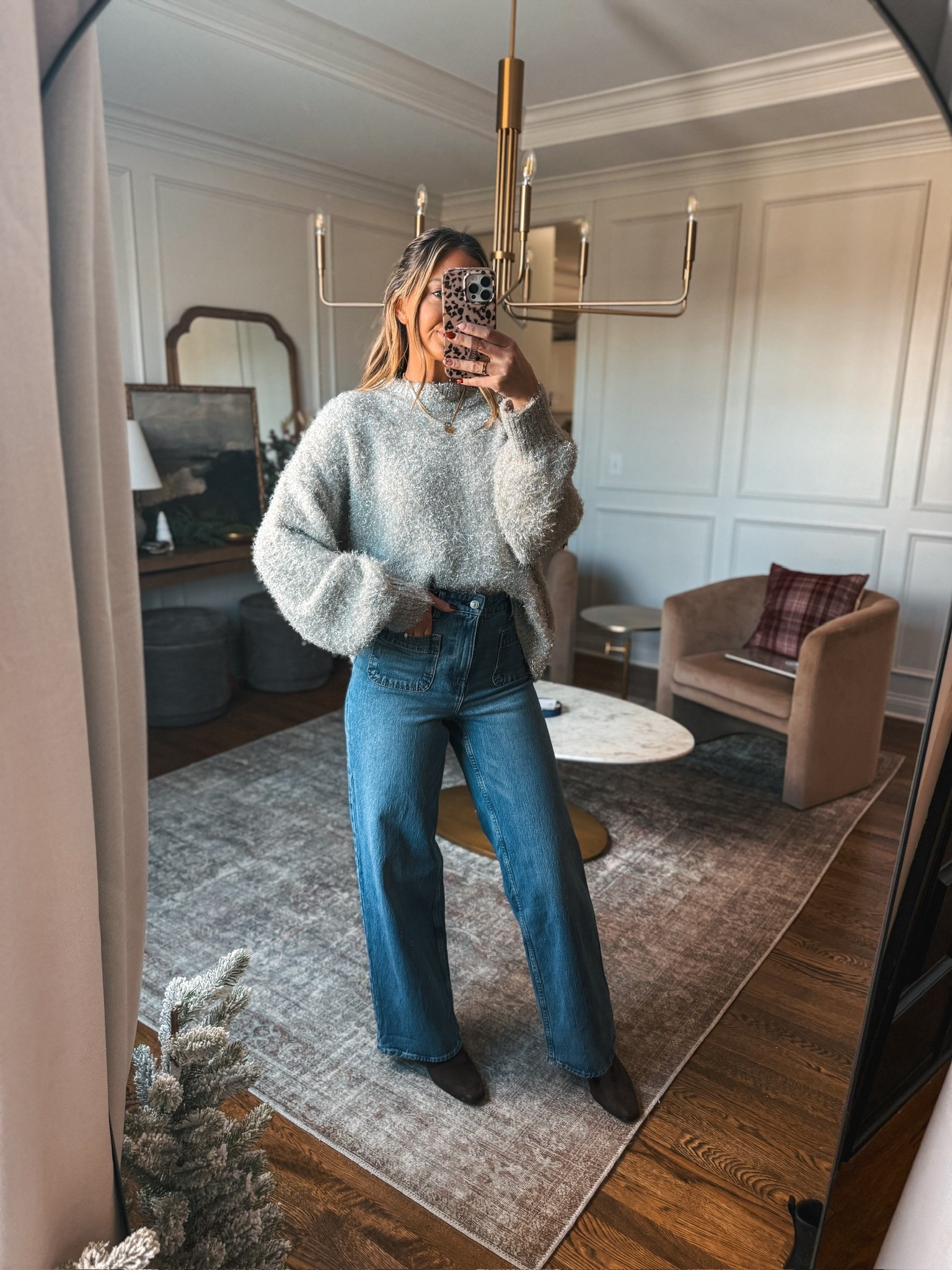 The coziest sweater and jeans from Walmart that make the cutest casual winter look!! 

#LTKSeasonal #LTKHoliday #LTKGiftGuide