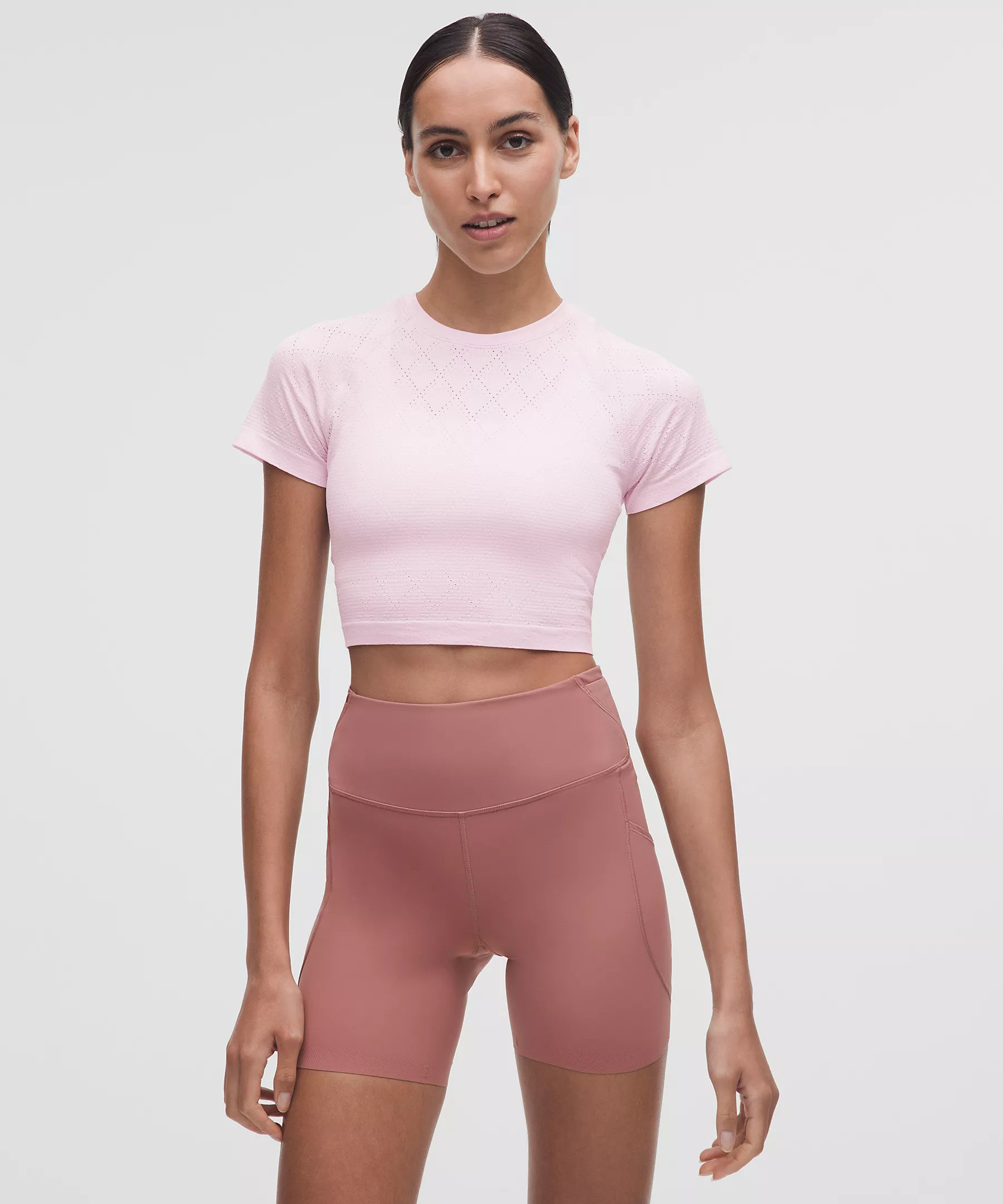 Swiftly Tech Cropped Short-Sleeve Shirt 2.0 | Lululemon (US)