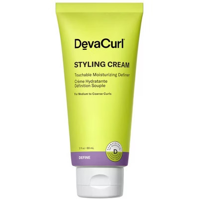 DevaCurl Styling Cream Touchable Moisturizing Definer (3 oz) Enhances Diva Curl Body &Shape | Deva Hair Creme | All Curly Types | Target