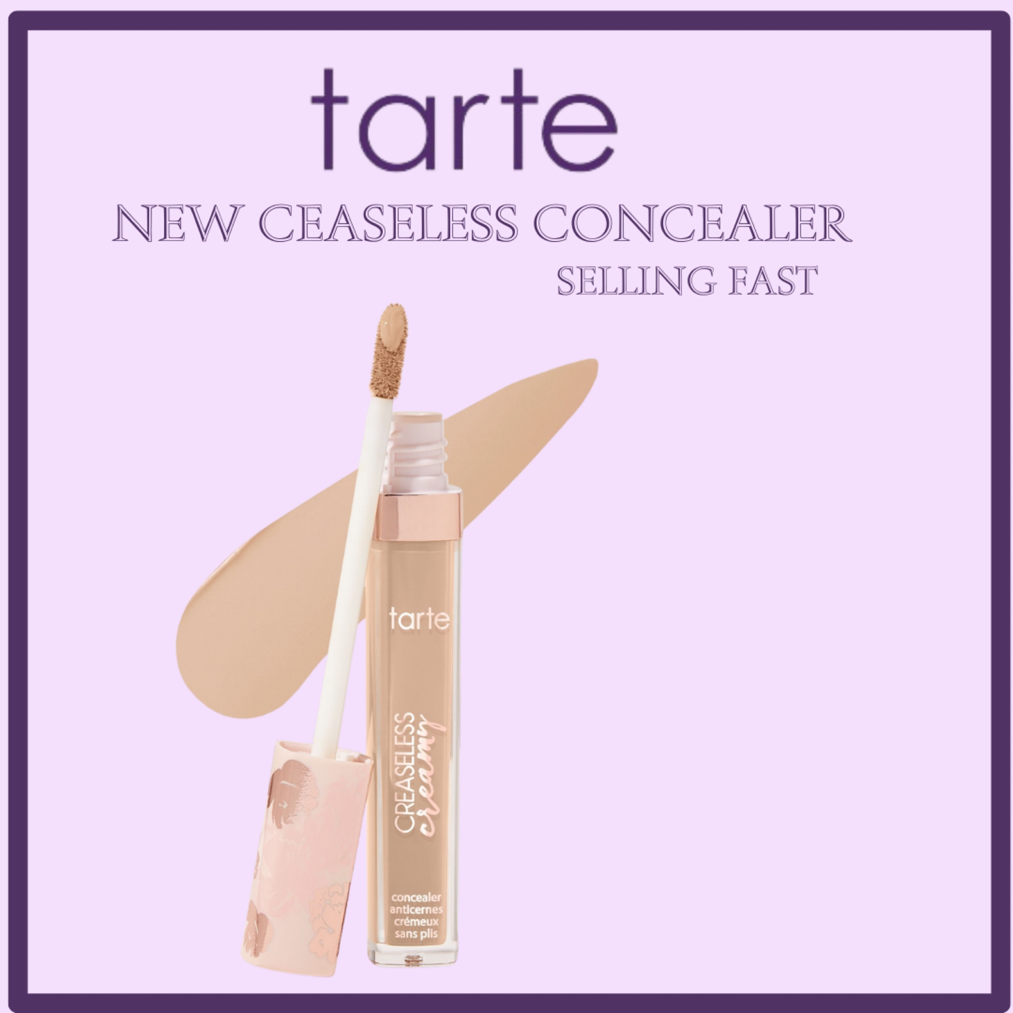 Tarte ceaseless concealer 

#LTKFindsUnder50 #LTKBeauty