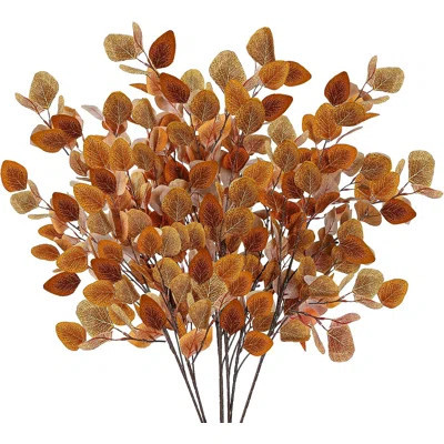 11.8'' Faux Eucalyptus Stems in Decorative Vase | Wayfair North America