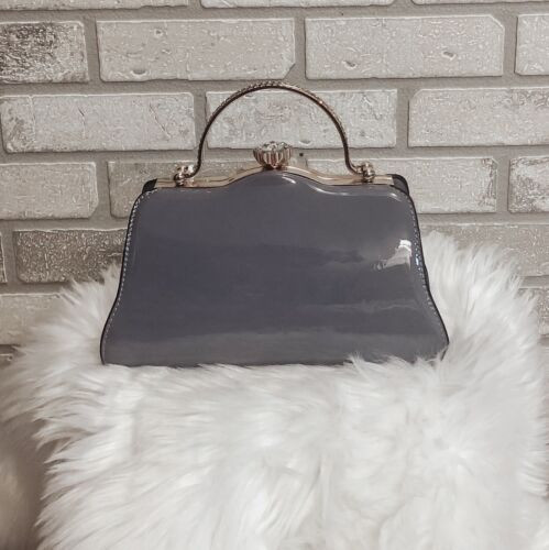 LA Terre Fashion Gray Handbag with Shoulder Strap Purse  | eBay | eBay US