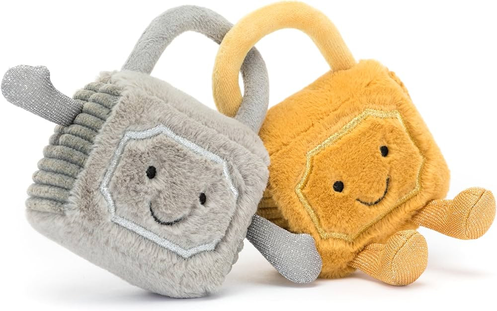 Jellycat Amuseables Love Locks Stuffed Toy, 7 inches - Padlock Plush Toy - Fun Gift Idea | Amazon (US)