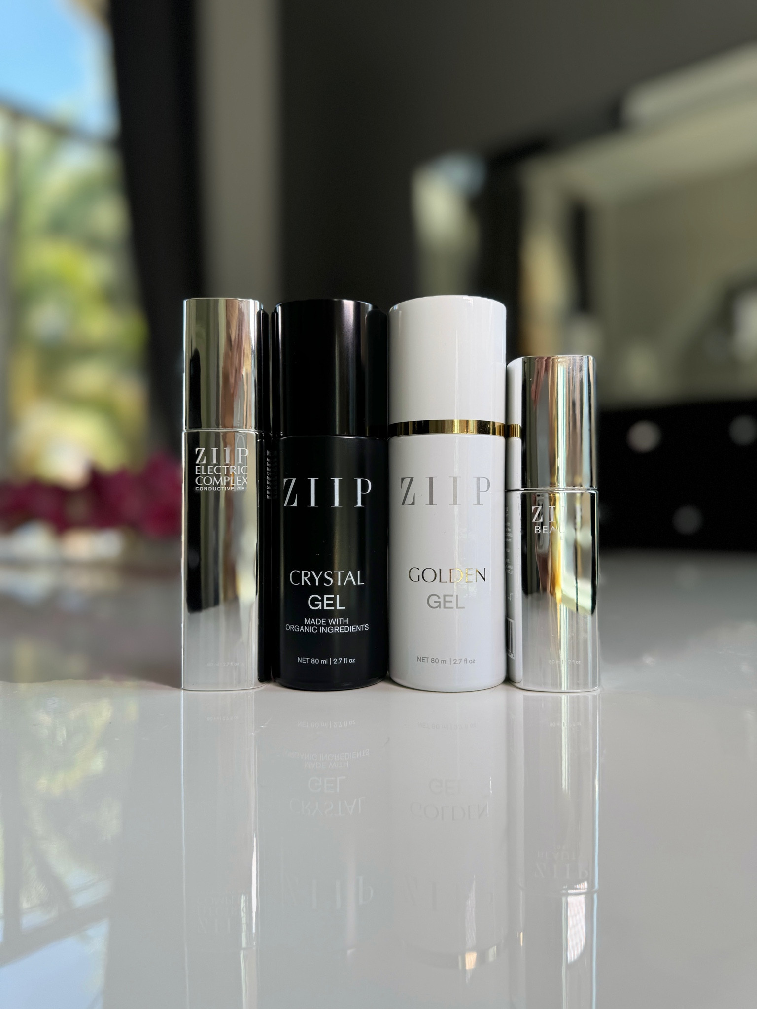 If you’re struggling to decide which Ziip Gel is right for you to use with your Ziip Halo I just posted a full review on my YouTube @evedawes but a quick low down (they are all wash off formulas and conductive gels):
• Electric complex - no skincare benefits. 
• Silver - best for hydration & sensitive skin.
• Crystal - best for glowing skin & evens out skin tone. Perfect for wedding skin prep and special occasions.
• Gold - best for a collagen boost and anti aging benefits.
Silver, crystal and gold can all be left on for 20 minutes as a face mask. 
Use ziip discount code EVAD 


#LTKWedding #LTKOver40 #LTKBeauty