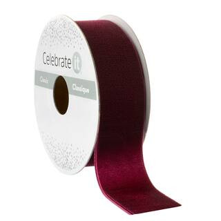 1" x 3yd. Velvet Ribbon by Celebrate It™ Classic | Michaels | Michaels Stores