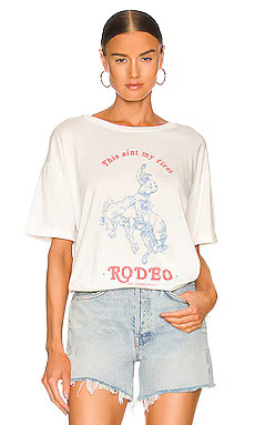 The Laundry Room This Ain't My First Rodeo Oversized Tee in Super Bright from Revolve.com | Revolve Clothing (Global)
