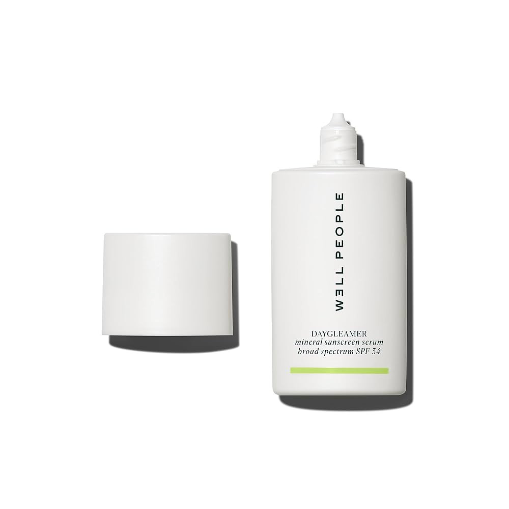Well People Daygleamer Mineral Sunscreen Serum SPF 34, Blendable Formula with Vitamin C & Niacina... | Amazon (US)